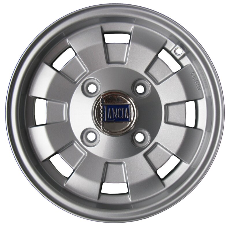 Aluminum wheel Lancia Fulvia 2. Serie 6x14 silver