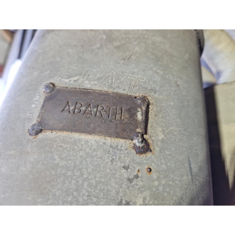 Original Abarth Exhaust Rally 037