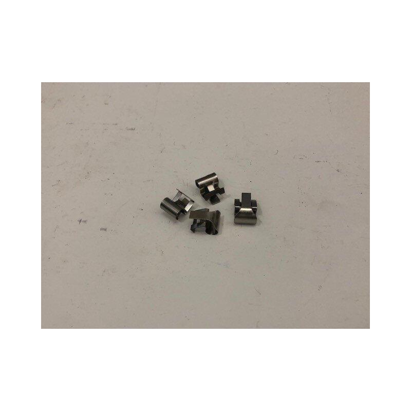 Secure clip set brake pads