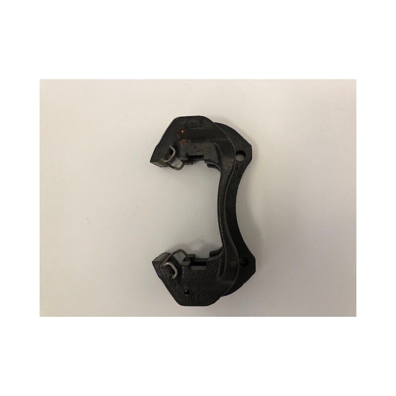 Set of front brake pads supports