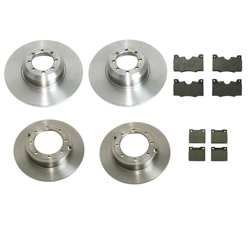 Brake disc+ brake pads front and rear Fulvia 2.Serie