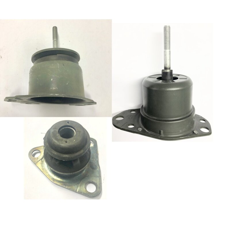 Engine and gearbox mounting supports set of 3 pieces