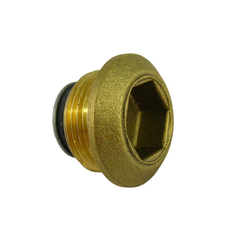Oil drain plug in the oil pan