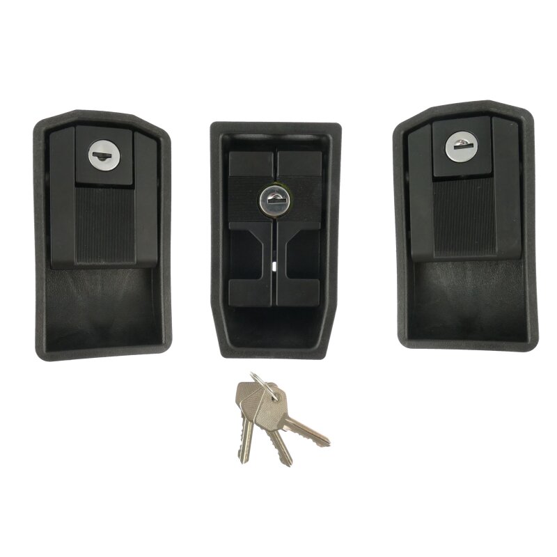 Door handle set BLACK Fiat X1/9