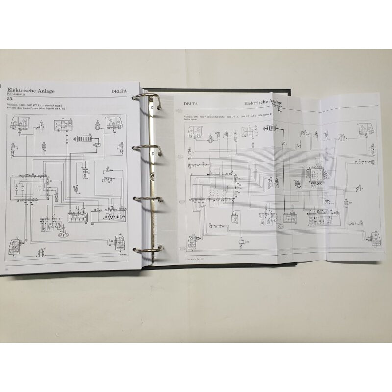 Workshop manual part 1 - Lancia Delta Integrale 4WD 8V 16V