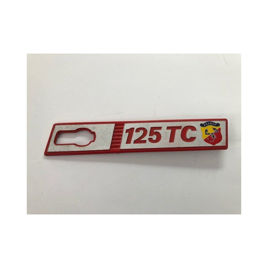 125TC Abarth badge right