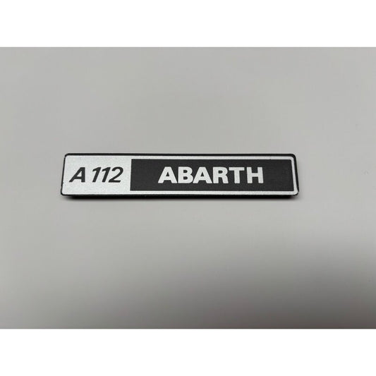 A112 abarth badge rear 1979-1982