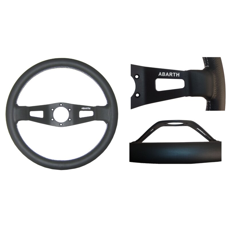 ABARTH steering wheel Leather