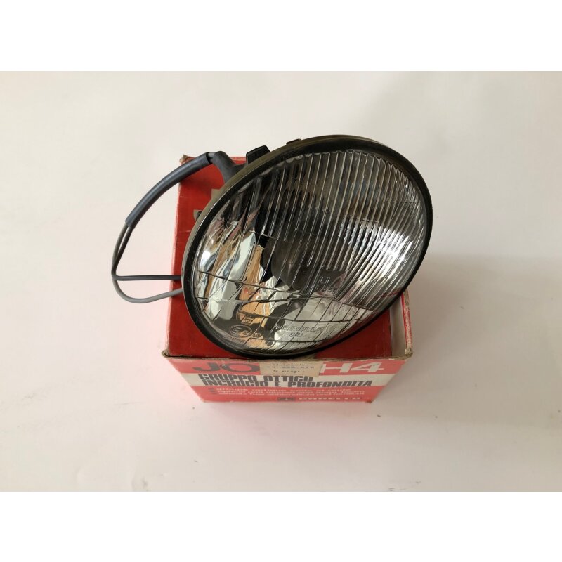 Low beam headlight screwed