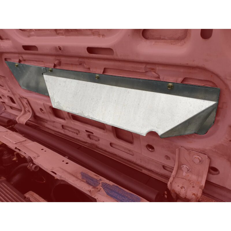 Aluminum bonnet air intake and under bonnet heat extractor exhaust manifold Integrale & Evoluzione