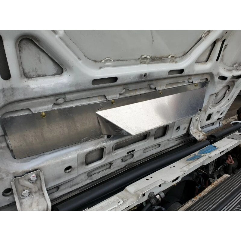 Aluminum bonnet air intake and under bonnet heat extractor exhaust manifold Integrale & Evoluzione