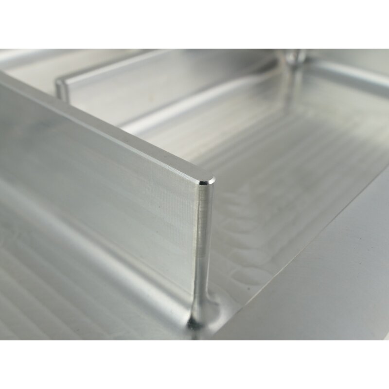 Alloy oil pan cover 8 valve engine without catalyst