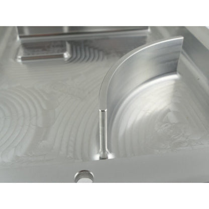 Alloy oil pan cover 8 valve engine without catalyst