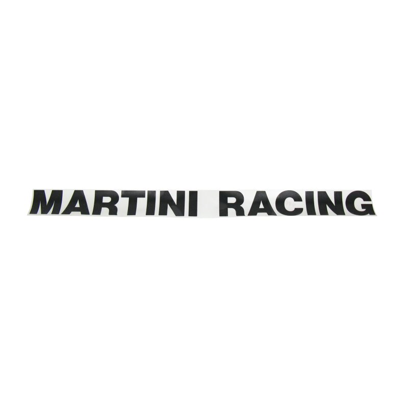 Sticker Martini Racing black 100 x 8,5