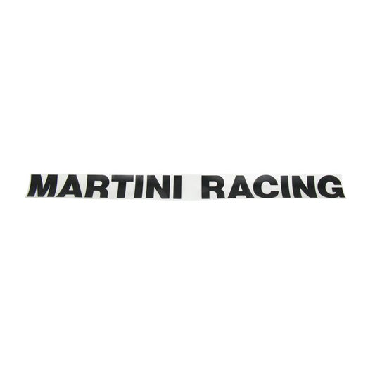 Sticker Martini Racing black 100 x 8,5