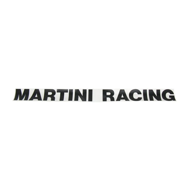 Sticker Martini Racing black 84 x 7,5