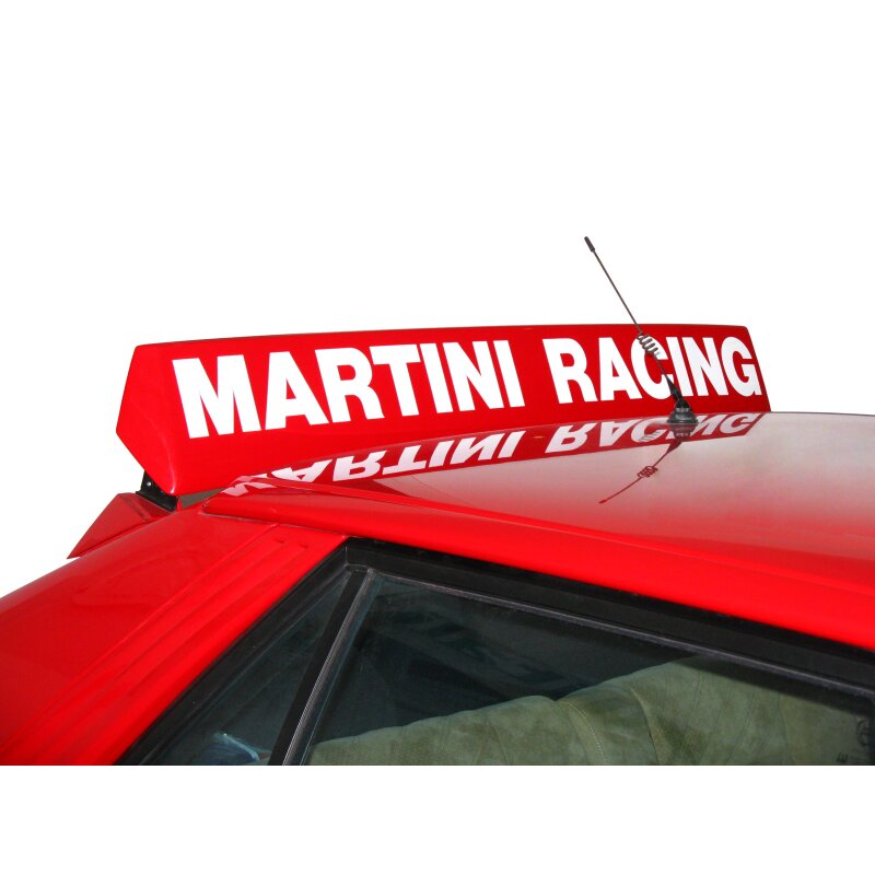 Sticker Martini Racing white 100 x 8,5
