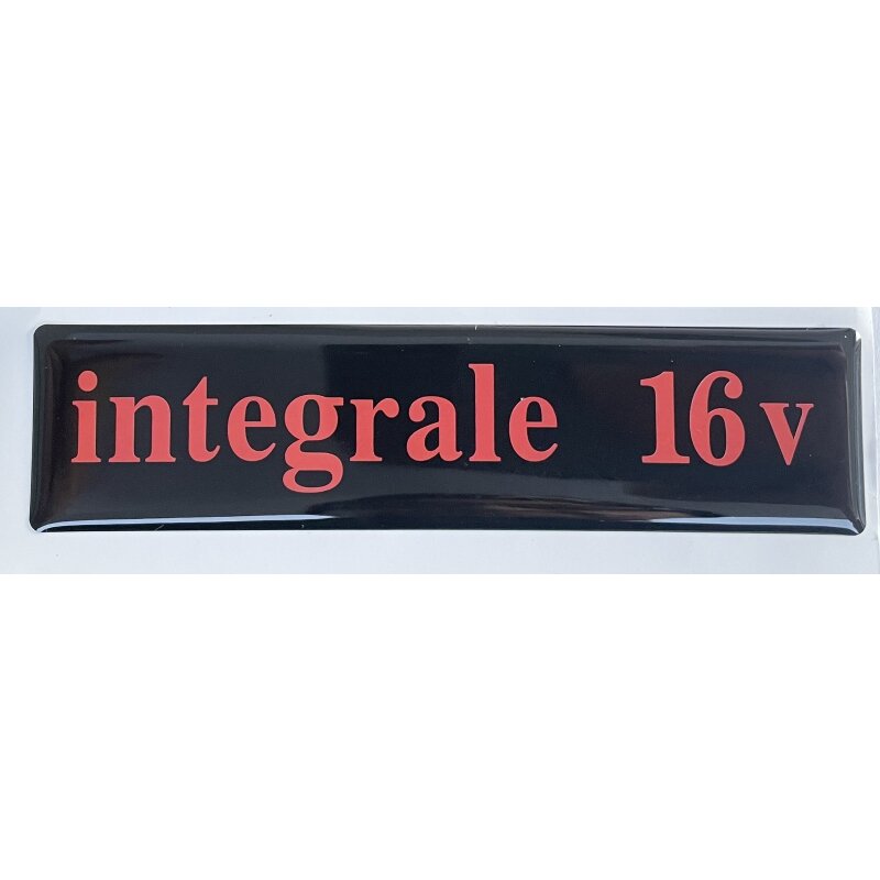 Sticker for the sill of Lancia Delta HF Integrale 16v