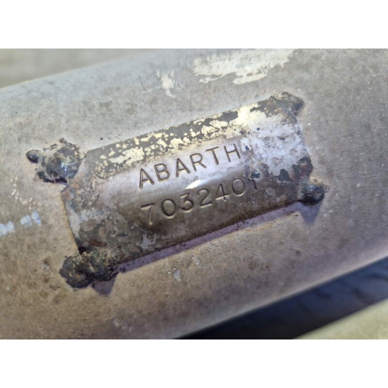 Original Abarth Exhaust Rally 037
