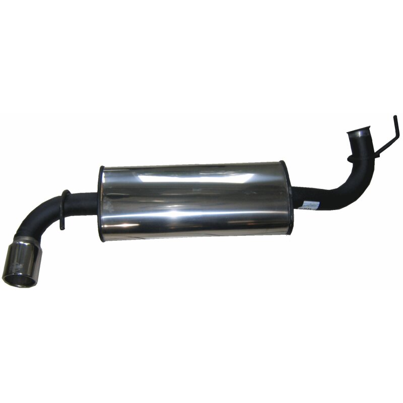 Sport muffler INOX EVOLUZIONE 90 mm