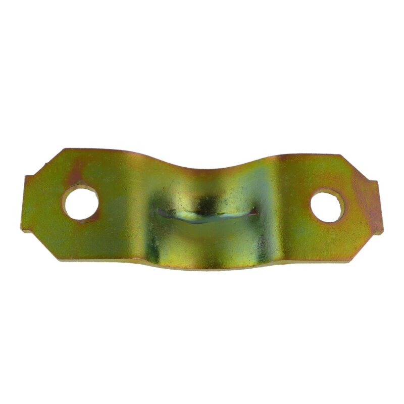 Exhaust rubber retaining plate