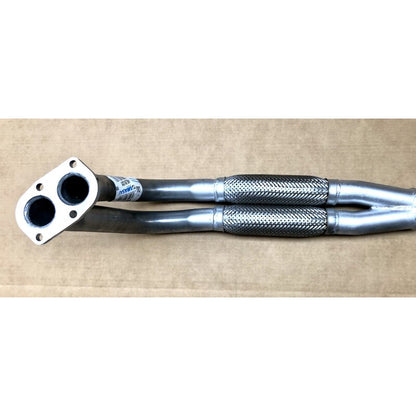 Front exaust pipe with flex part 2000 ccm