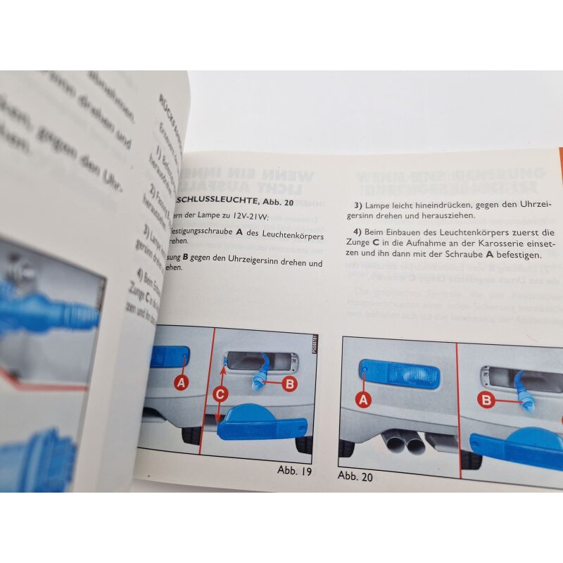 Fiat Barchetta owner's manual - German