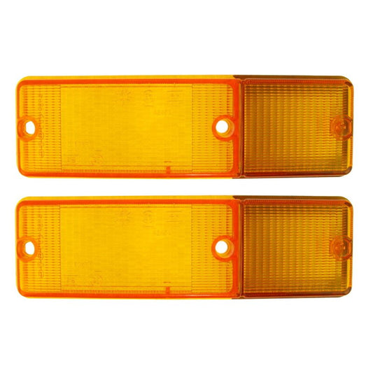 Front indicator glass SET long Integrale Siem