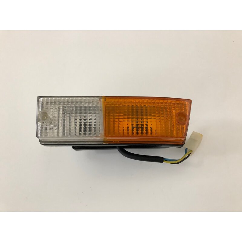 Front left indicator unit yellow/white