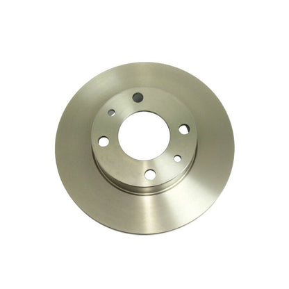 Brake disc and brake pad set