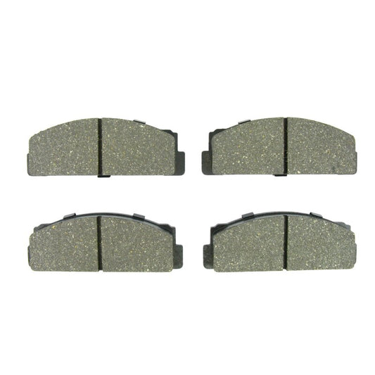 Brake pad set front axle