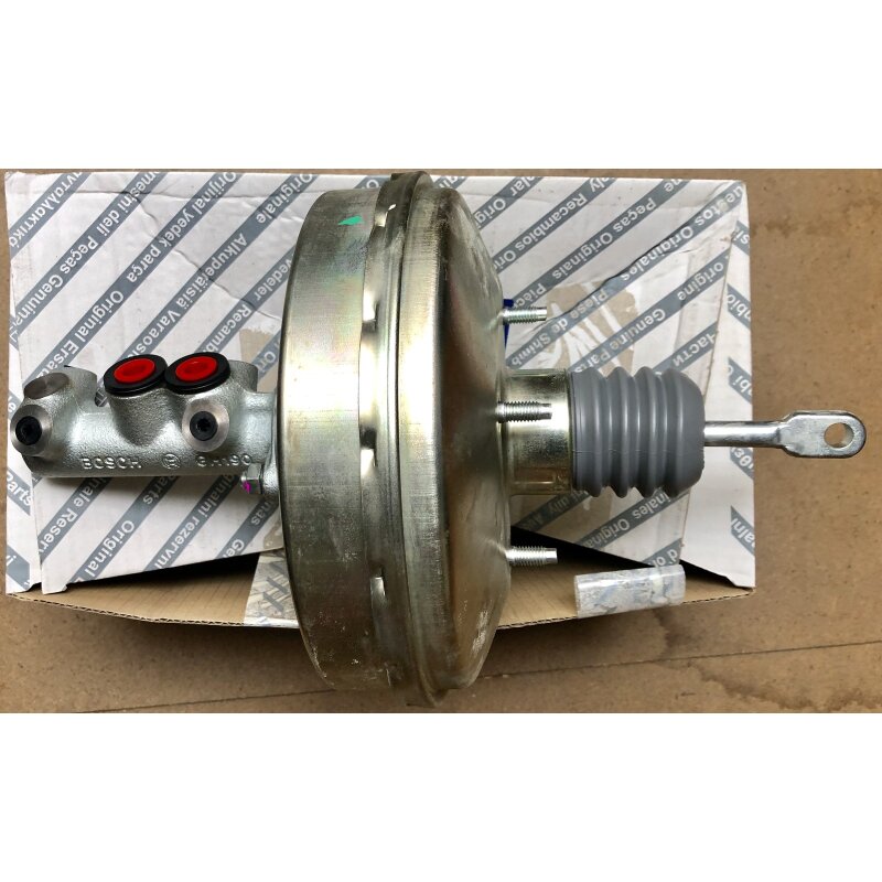 brake booster with brake master cylinder