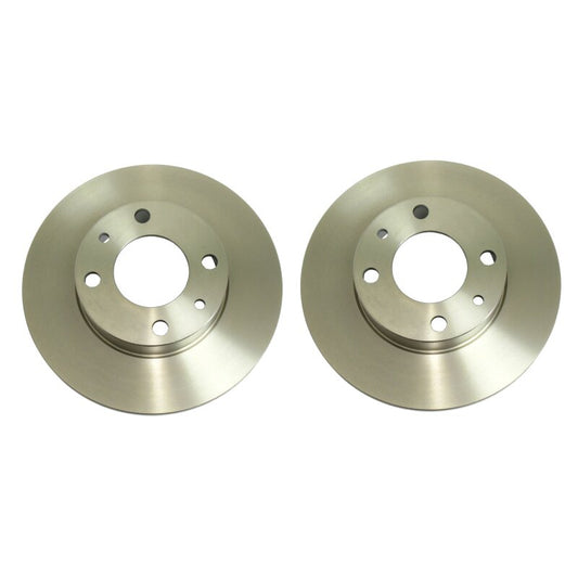 Front brake disc set