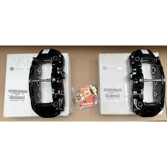 Alfa Giulia Quadrifoglio Brembo Carbon Caliper Set Front 77367640 + 77367641