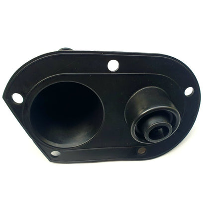Gear shift linkage seal to the engine bay