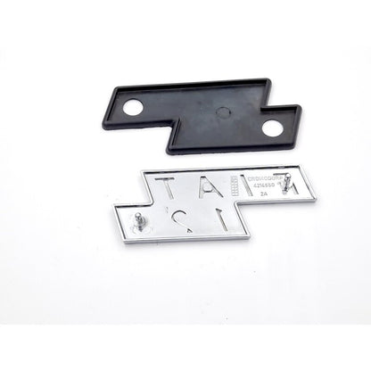 Badge Emblem for Fiat 128 rear Cromodora with rubber backing