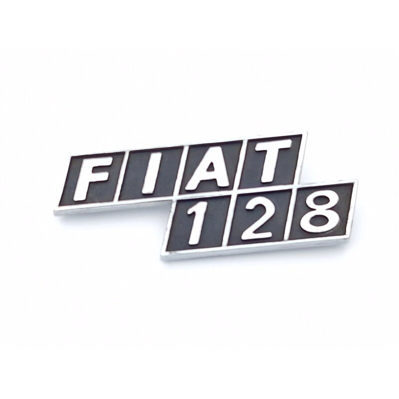 Badge Emblem for Fiat 128 rear Cromodora with