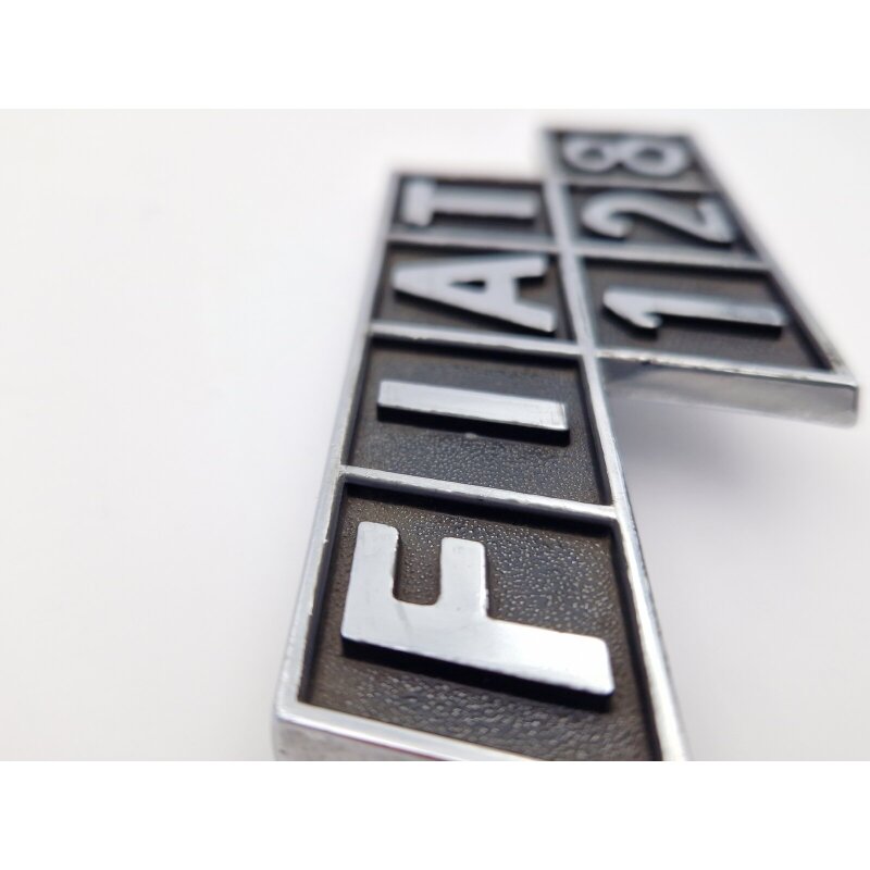 Badge Emblem for Fiat 128 rear Cromodora with