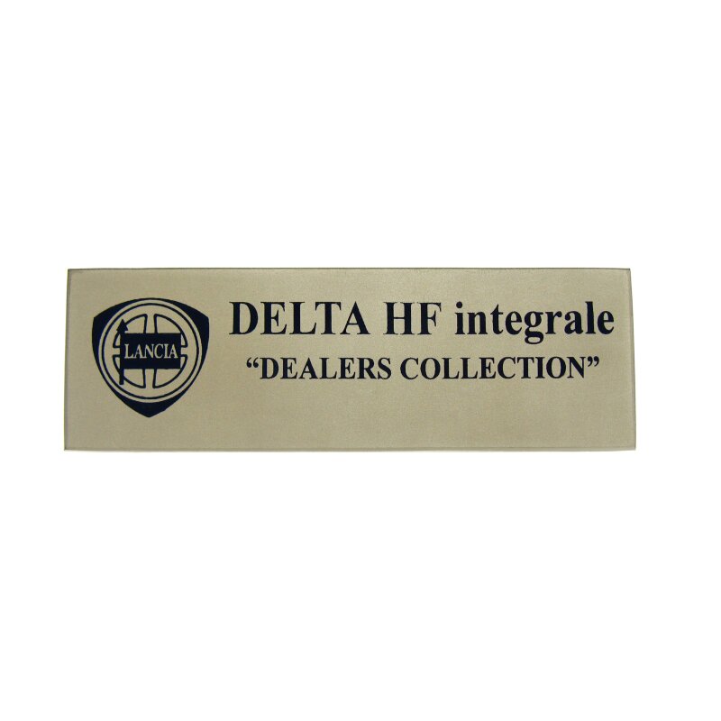 Badge center console integrale   dealers collection