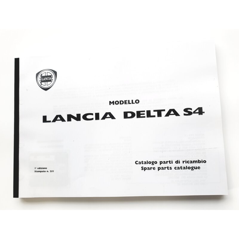 Spare parts catalogue Delta S4