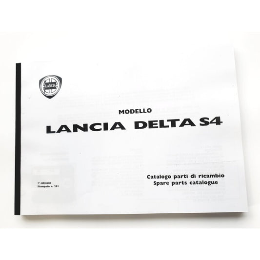 Spare parts catalogue Delta S4