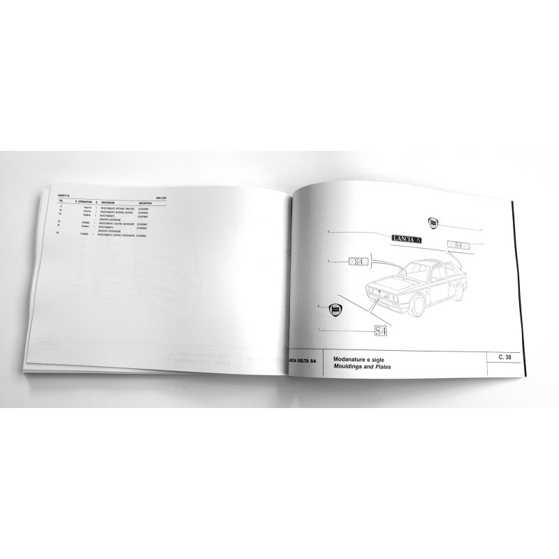 Spare parts catalogue Delta S4