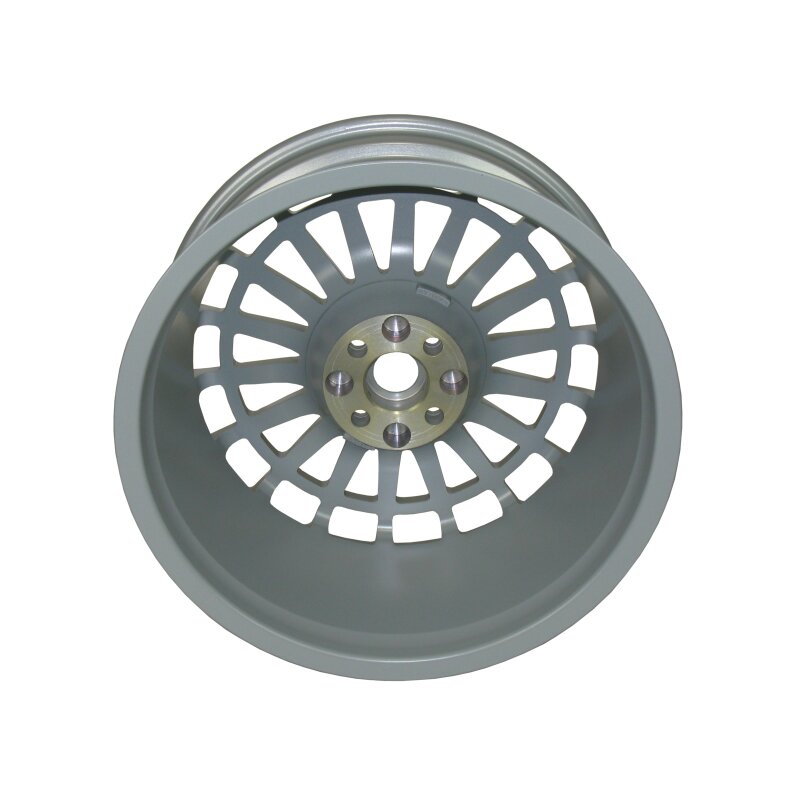 Wheel silver 8 x 17 rally 4 bolt 4/98