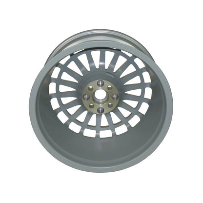 Wheel silver 8 x 17 rally 4 bolt 4/98