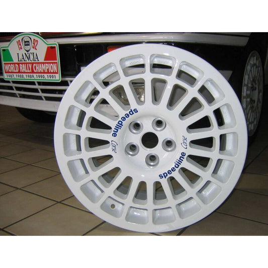 Wheel white  8 x 17 Speedline corse set  EVO