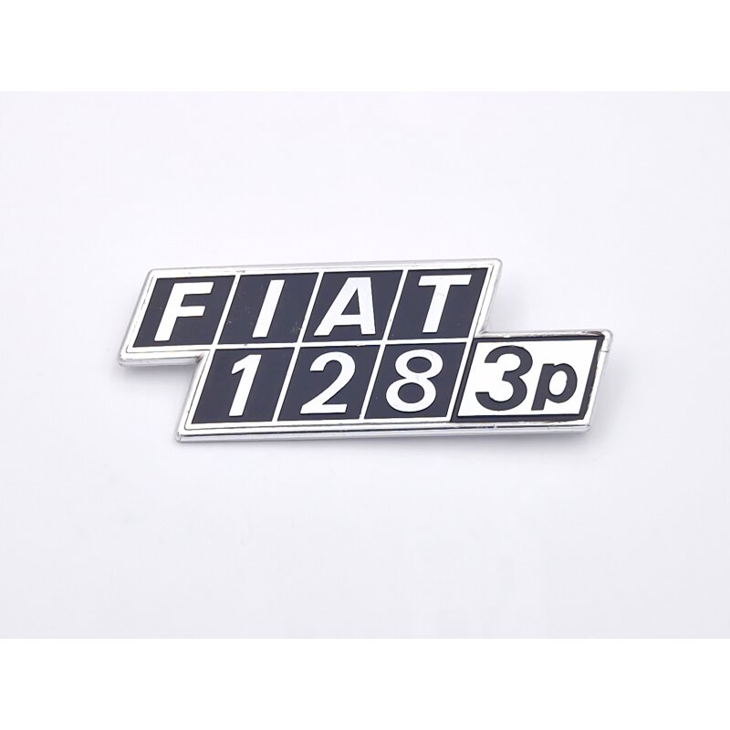 Fiat 128 3p emblem for Fiat 128 rear