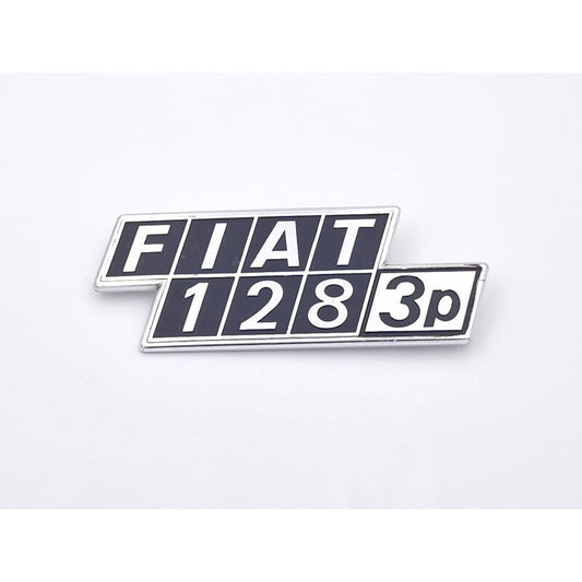 Fiat 128 3p emblem for Fiat 128 rear
