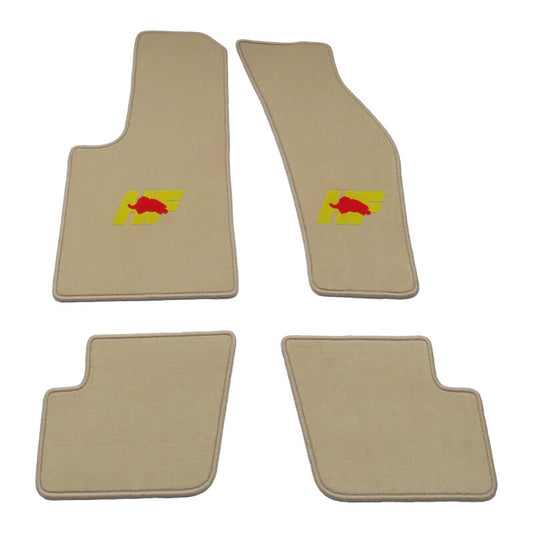 Set of floor mats HF Integrale & Evoluzione with catalytic converter beige