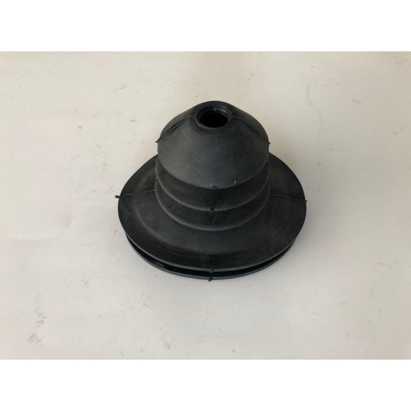 Rubber boot clutch fork