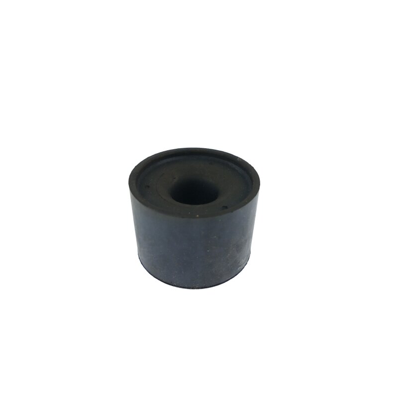 Rubber pads support frame lower rear